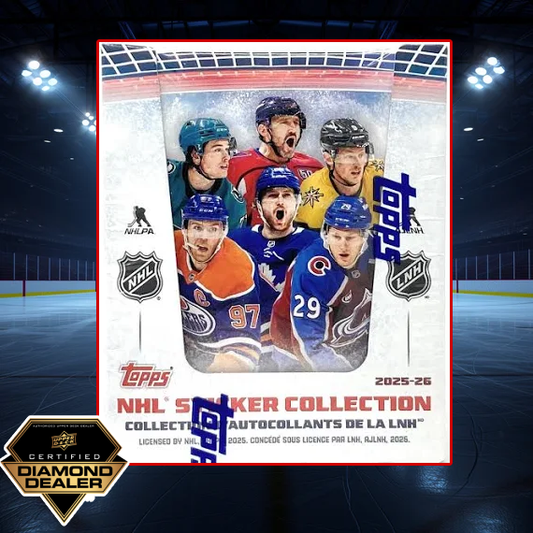 2025-26 TOPPS NHL STICKER BOX