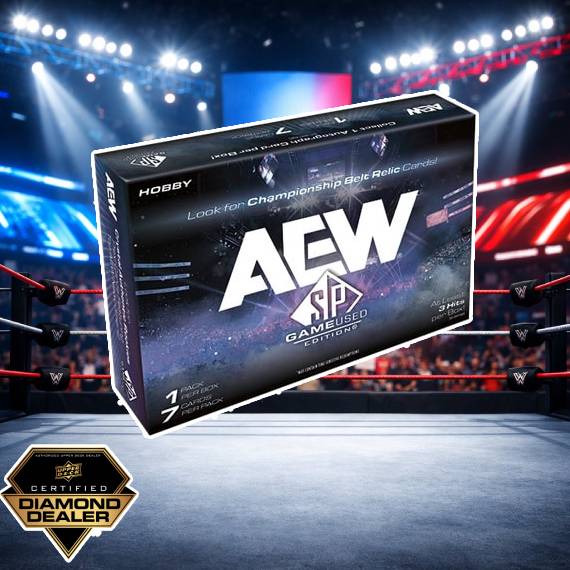 2025 UPPER DECK AEW SP GAME USED EDITION HOBBY BOX