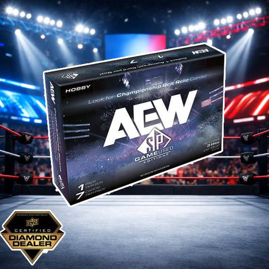 2025 UPPER DECK AEW SP GAME USED EDITION HOBBY BOX