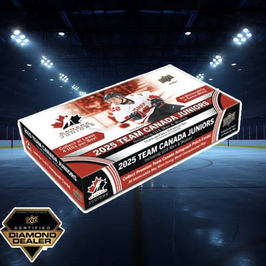 2025 UD TEAM CANADA JUNIORS HOBBY BOX