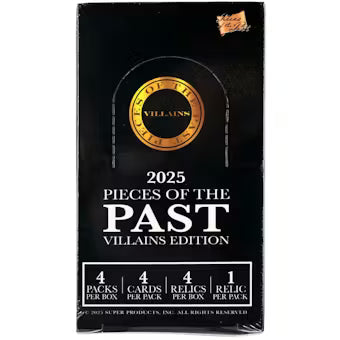 PIECES OF THE PAST: VILLAIN EDITION HOBBY BOX