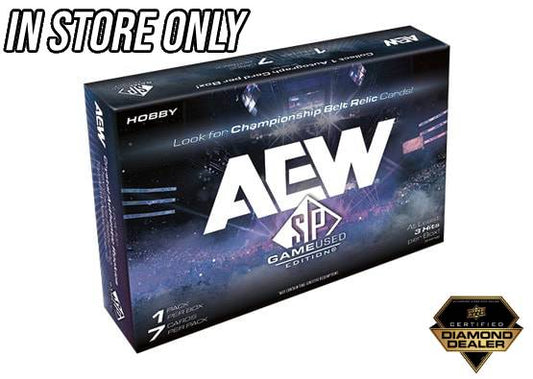 2025 UPPER DECK AEW ALL ELITE WRESTLING SP GAME USED HOBBY BOX