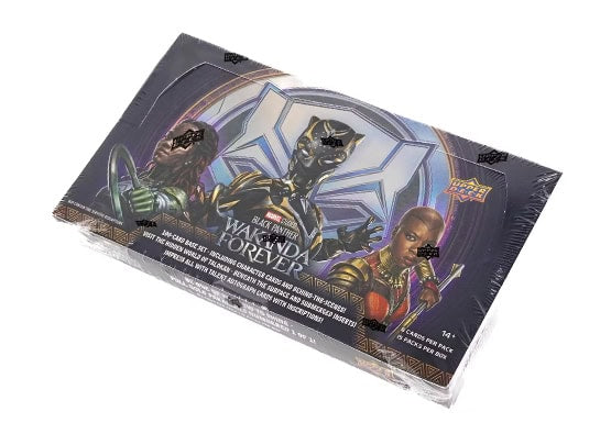 UPPER DECK MARVEL STUDIOS BLACK PANTHER WAKANDA FOREVER HOBBY BOX