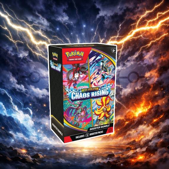 POKEMON CHAOS RISING BOOSTER BUNDLE