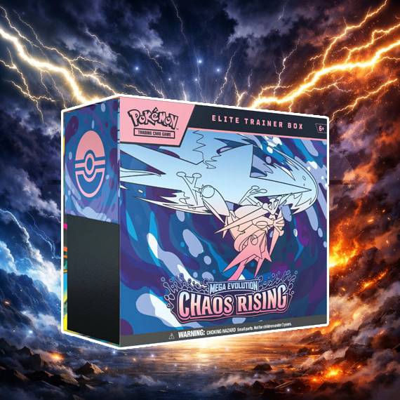POKEMON CHAOS RISING ELITE TRAINER BOX