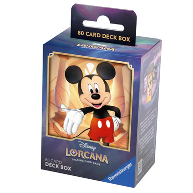 LORCANA THE FIRST CHAPTER MICKEY MOUSE DECK BOX