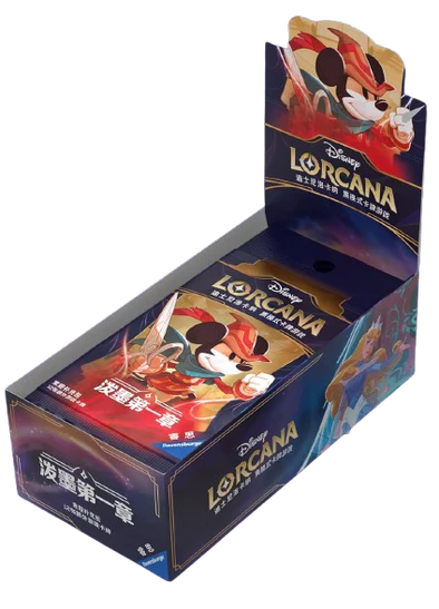 LORCANA FIRST CHAPTER CHINESE BOOSTER BOX