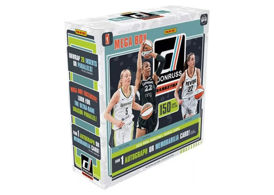 2025 PANINI DONRUSS WNBA BASKETBALL MEGA BOX