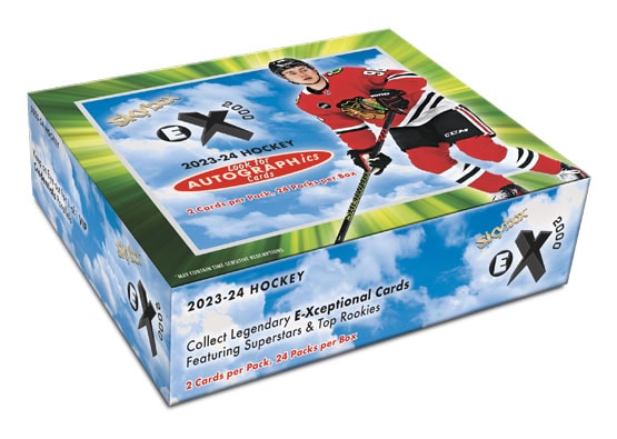 2023-24 UPPER DECK SKYBOX E-X 2000 HOCKEY HOBBY BOX