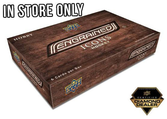 2024-25 UPPER DECK ENGRAINED ICONS HOCKEY