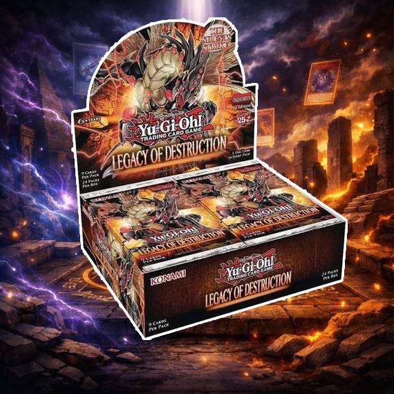YU-GI-OH! LEGACY OF DESTRUCTION BOOSTER BOX
