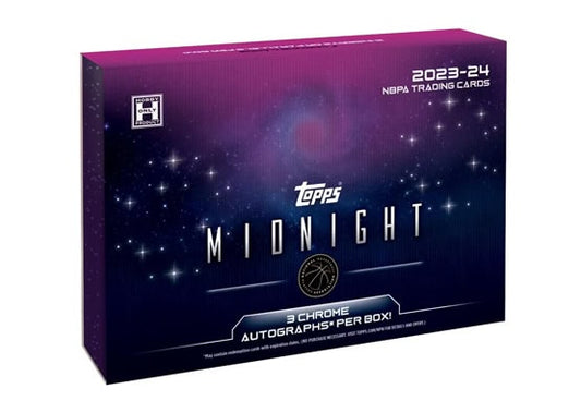 2023-24 TOPPS MIDNIGHT BASKETBALL HOBBY BOX