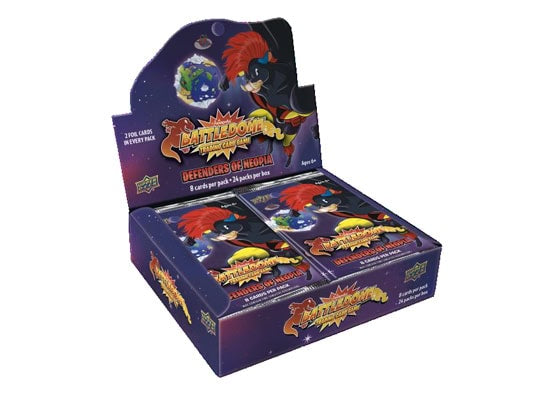UPPER DECK NEOPETS BATTLEDOME DEFENDERS OF NEOPIA BOOSTER BOX