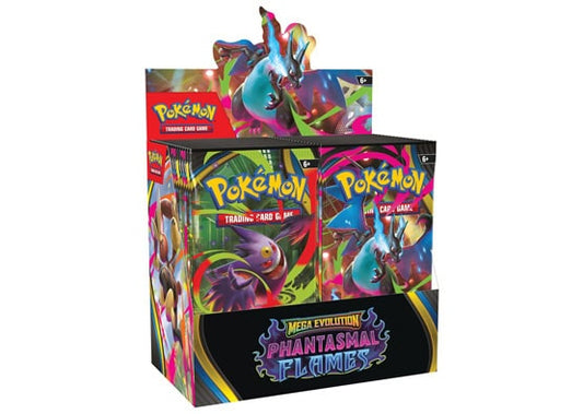 POKEMON MEGA EVOLUTION PHANTASMAL FLAMES BOOSTER BOX