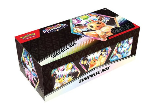 POKEMON SCARLET AND VIOLET PRISMATIC EVOLUTIONS SURPRISE BOX