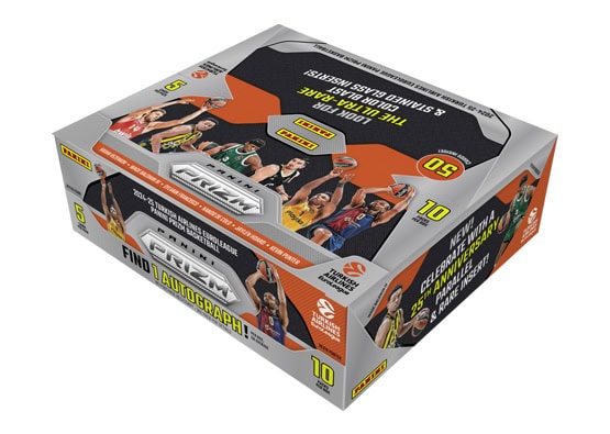 2024-25 PANINI PRIZM EUROLEAGUE BASKETBALL HOBBY BOX