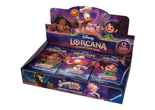 DISNEY LORCANA SHIMMERING SKIES BOOSTER BOX