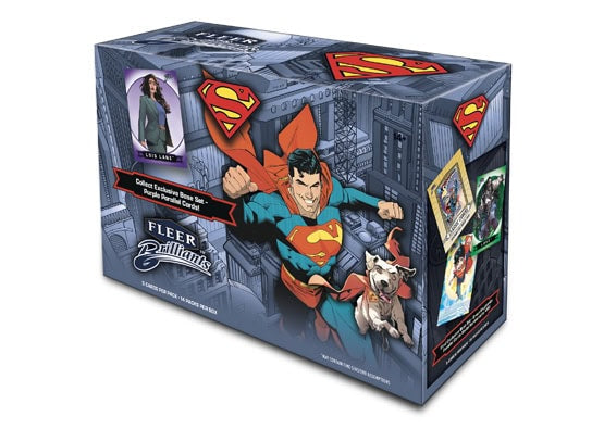 2025 UPPER DECK FLEER BRILLIANTS SUPERMAN MEGA BOX