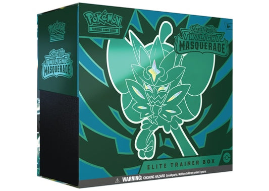 POKEMON SCARLET AND VIOLET TWILIGHT MASQUERADE ELITE TRAINER BOX
