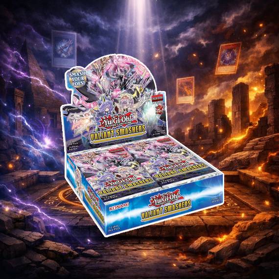 YU-GI-OH! VALIANT SMASHERS BOOSTER BOX