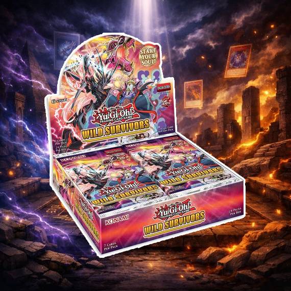 YU-GI-OH! WILD SURVIVORS BOOSTER BOX