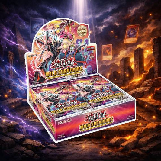 YU-GI-OH! WILD SURVIVORS BOOSTER BOX