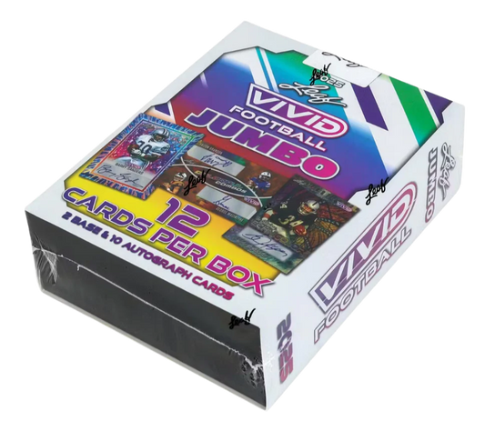 2025 LEAF VIVID FOOTBALL JUMBO BOX
