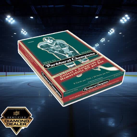 2022-23 PARKHURST CHAMPIONS HOBBY BOX