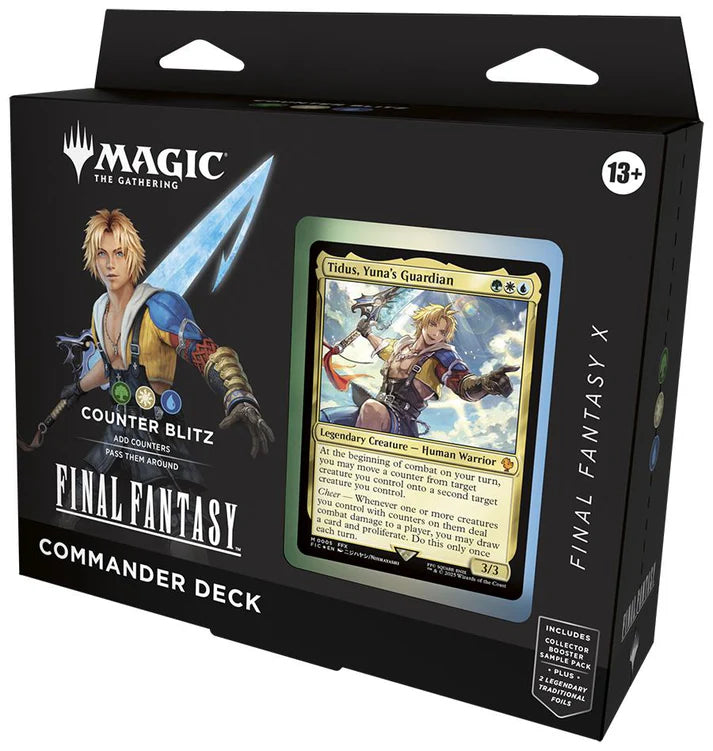 MAGIC THE GATHERING FINAL FANTASY COUNTER BLITZ COMMANDER DECK
