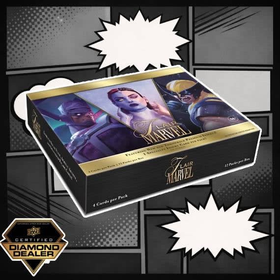 2023 UD MARVEL FLAIR HOBBY BOX