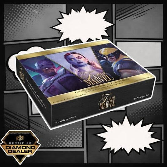 2023 UD MARVEL FLAIR HOBBY BOX