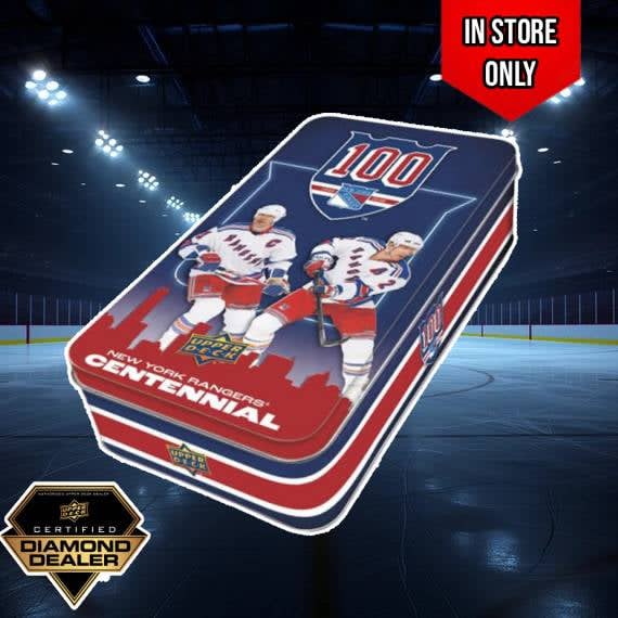 2025-26 UD NEW YORK RANGERS CENTENNIAL HOBBY BOX
