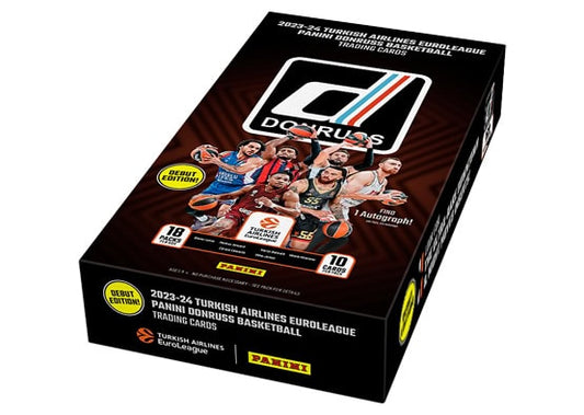 2023-24 PANINI DONRUSS TURKISH AIRLINES EUROLEAGUE BASKETBALL HOBBY BOX