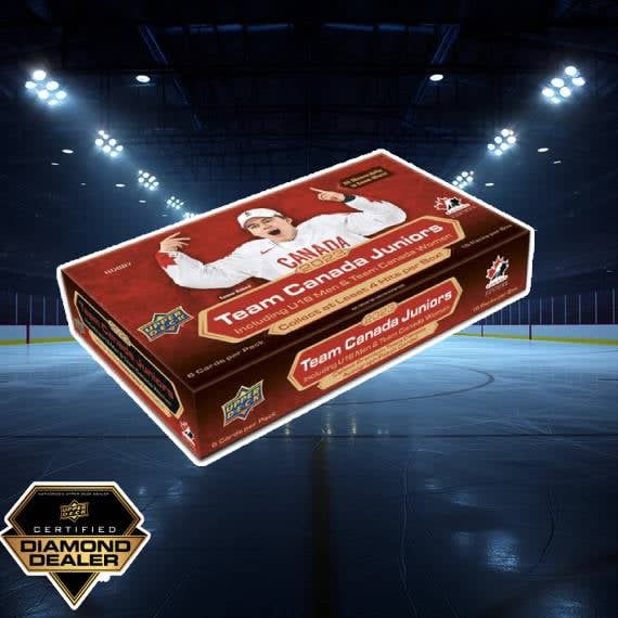 2023 UD TEAM CANADA JUNIORS HOBBY BOX