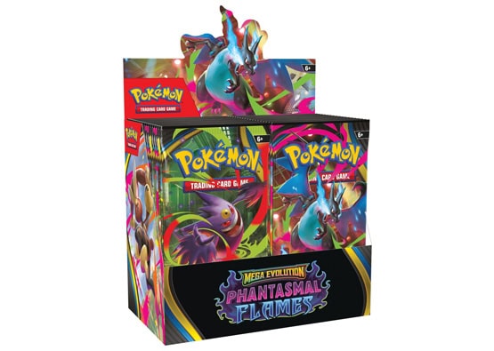 POKEMON MEGA EVOLUTION PHANTASMAL FLAMES BOOSTER BOX