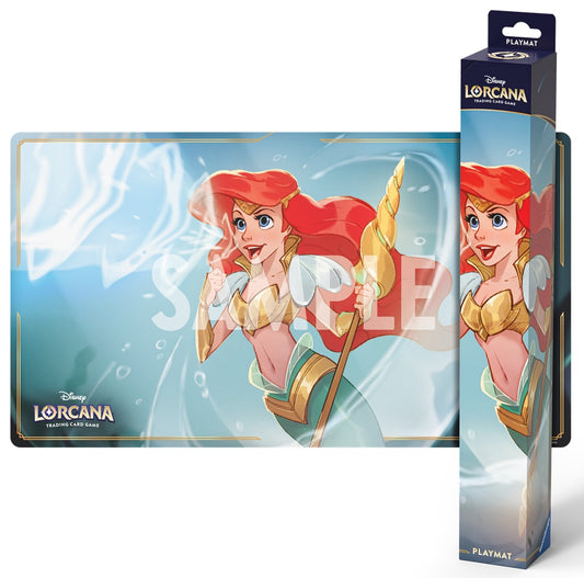 LORCANA WINTERSPELL ARIEL, SONIC WARRIOR PLAYMAT