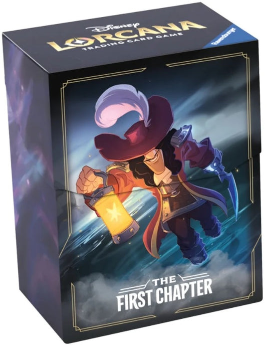 LORCANA THE FIRST CHAPTER CAPTAIN HOOK DECK BOX