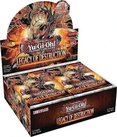YU-GI-OH! LEGACY OF DESTRUCTION BOOSTER BOX